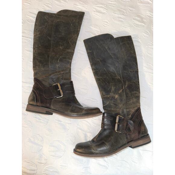 Lucchese Kaylee Buckle Boot 8.5